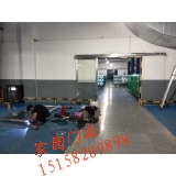 蚌埠五河安装不锈钢带框自动感应玻璃门